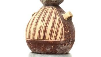 Chancay Ovoid Vessel 11 x 11 x 14 cm