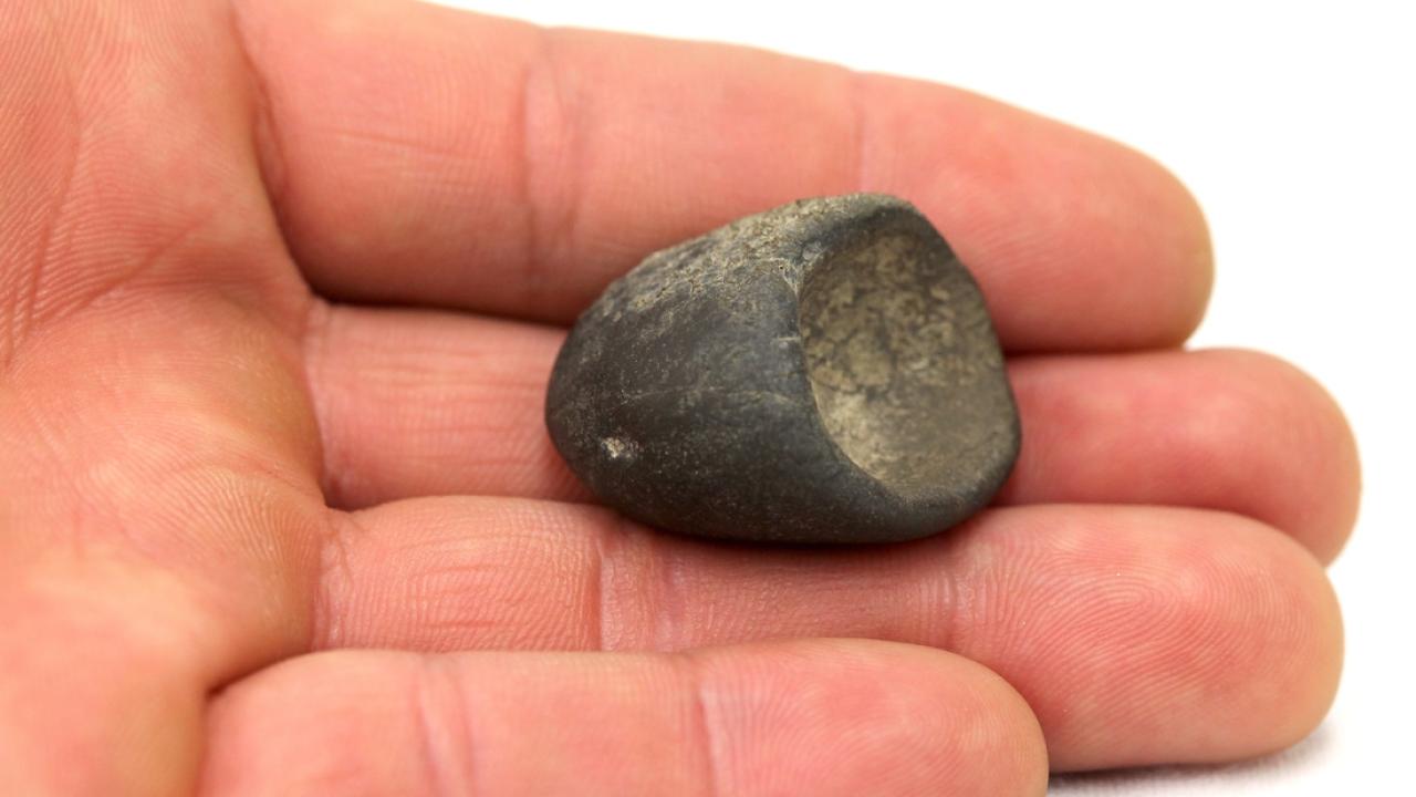 Colusa County Miniature Mortar in Hand