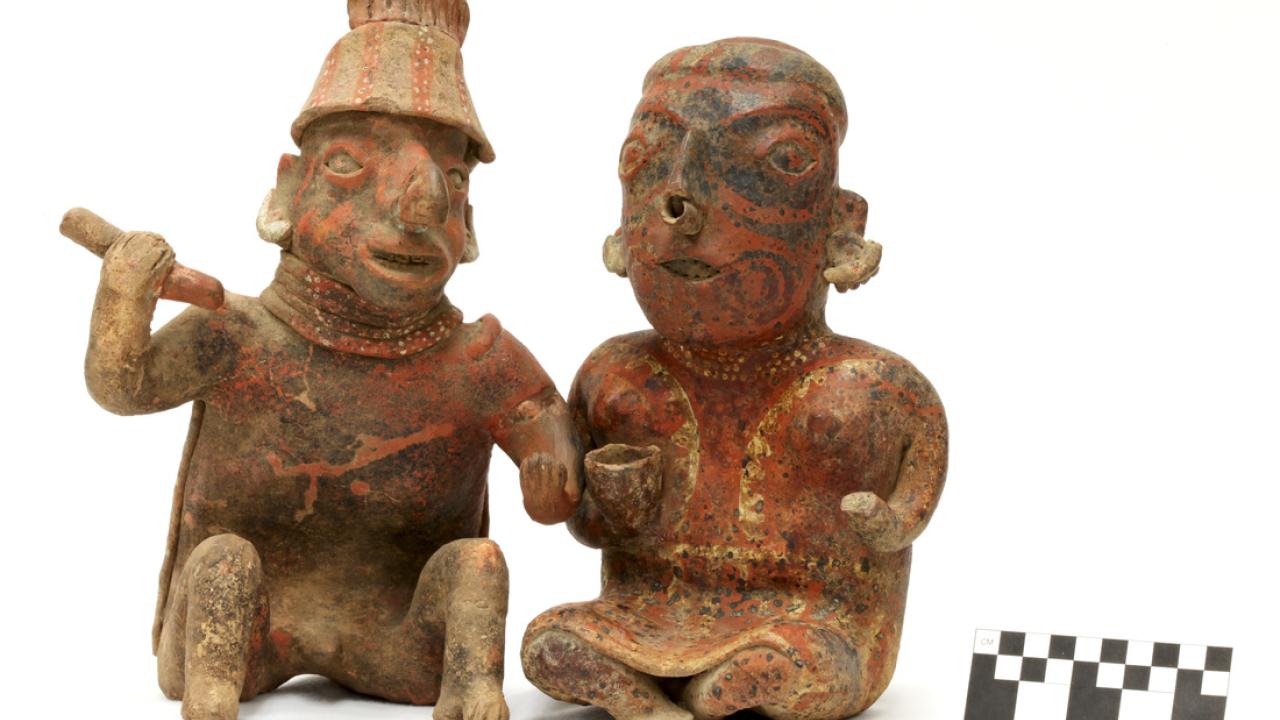Jalisco Ceramic Matrimonial Seated Pair