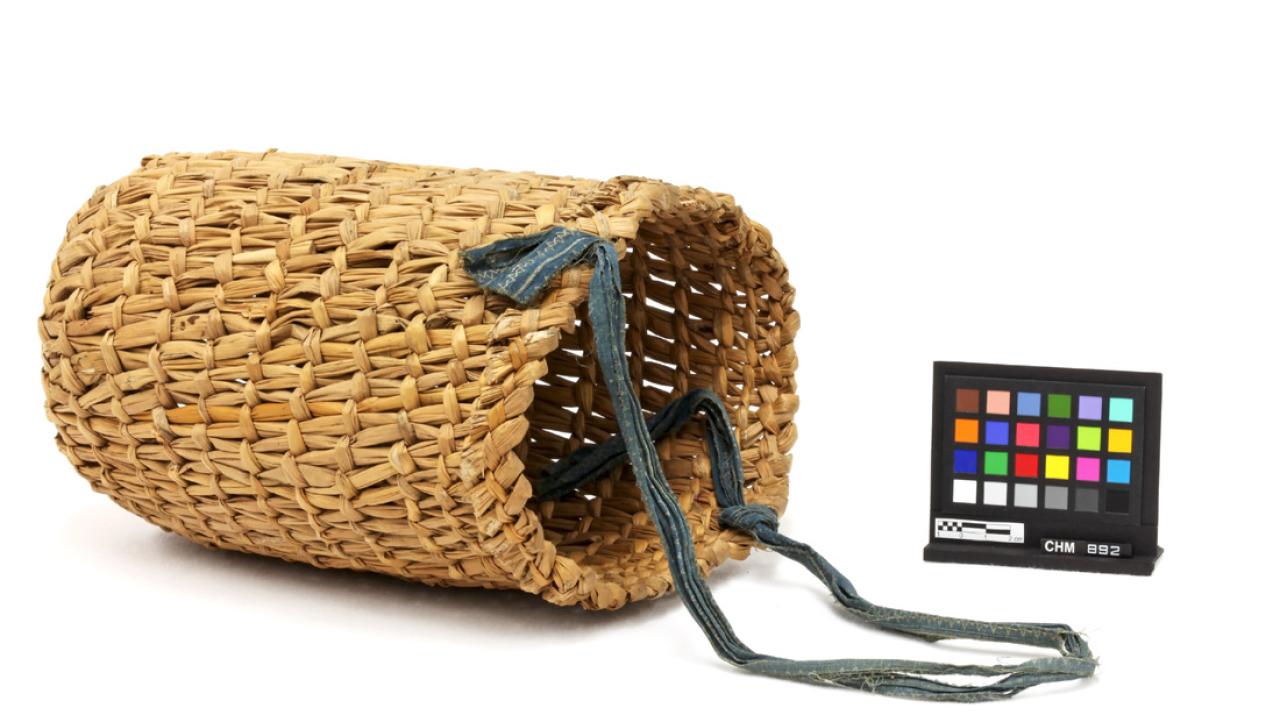 Wukchumni Yokuts Tule Basket (Sue-u)