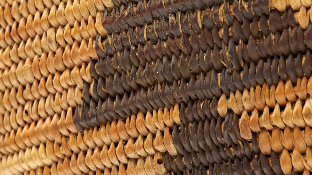 Close up on CHM basketry 